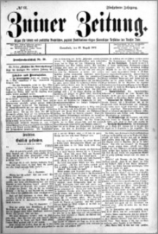 Zniner Zeitung 1902.08.23 R.15 nr 66