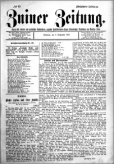 Zniner Zeitung 1902.09.03 R.15 nr 69