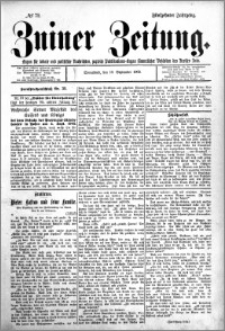 Zniner Zeitung 1902.09.13 R.15 nr 72