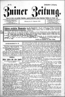Zniner Zeitung 1902.09.24 R.15 nr 75
