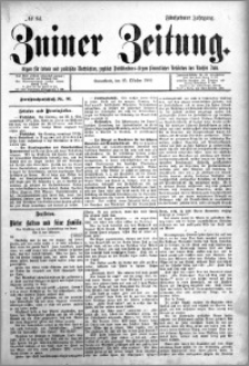 Zniner Zeitung 1902.10.25 R.15 nr 84