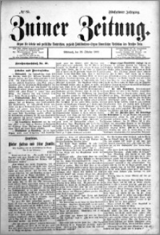 Zniner Zeitung 1902.10.29 R.15 nr 85