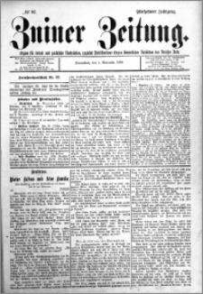 Zniner Zeitung 1902.11.01 R.15 nr 86