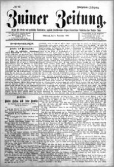 Zniner Zeitung 1902.11.05 R.15 nr 87