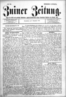 Zniner Zeitung 1902.11.08 R.15 nr 88