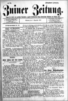 Zniner Zeitung 1902.12.03 R.15 nr 95