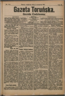 Gazeta Toruńska 1911, R. 47 nr 202 + dodatek