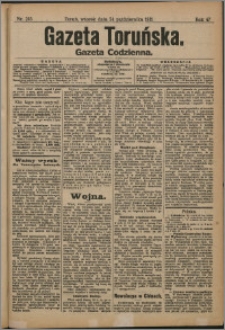 Gazeta Toruńska 1911, R. 47 nr 245