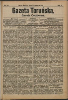 Gazeta Toruńska 1911, R. 47 nr 261 + dodatek