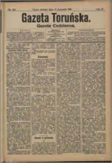 Gazeta Toruńska 1911, R. 47 nr 262