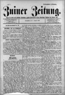 Zniner Zeitung 1903.01.03 R.16 nr 1