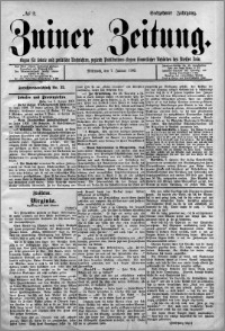 Zniner Zeitung 1903.01.07 R.16 nr 2