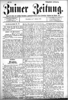 Zniner Zeitung 1903.02.07 R.16 nr 11