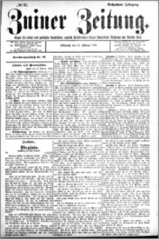 Zniner Zeitung 1903.02.11 R.16 nr 12