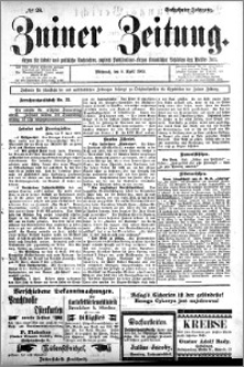 Zniner Zeitung 1902.04.08 R.16 nr 28