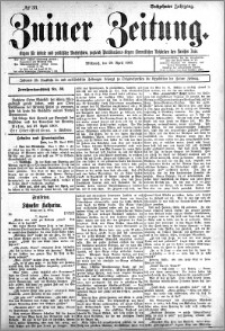 Zniner Zeitung 1903.04.29 R.16 nr 33