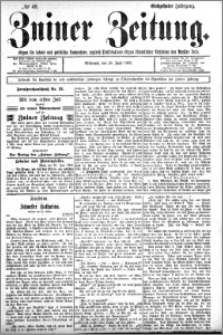 Zniner Zeitung 1903.06.24 R.16 nr 49