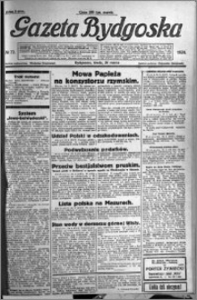 Gazeta Bydgoska 1924.03.26 R.3 nr 72