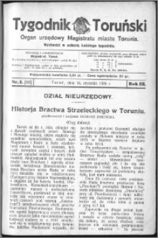 Tygodnik Toruński 1926, R. 3, nr 3