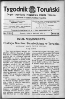 Tygodnik Toruński 1926, R. 3, nr 17