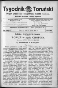 Tygodnik Toruński 1926, R. 3, nr 28
