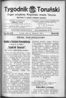 Tygodnik Toruński 1926, R. 3, nr 46