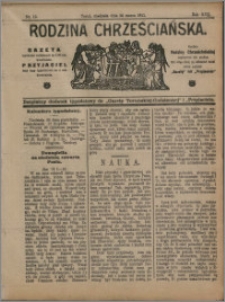 Rodzina Chrześciańska 1911 nr 13