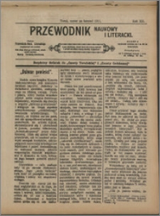 Przewodnik Naukowy i Literacki 1911, R. 12 numer na listopad
