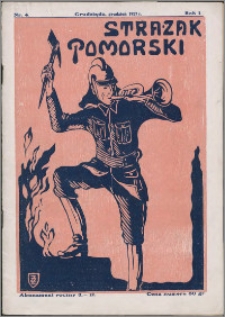 Strażak Pomorski 1927, R. 1 nr 4