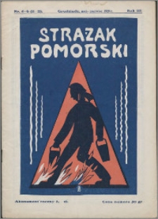 Strażak Pomorski 1929, R. 3 nr 5/6
