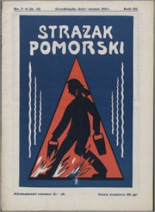 Strażak Pomorski 1929, R. 3 nr 7/8