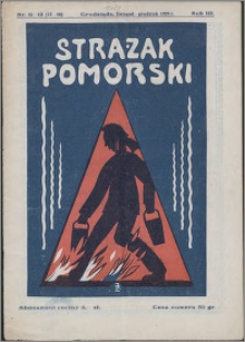 Strażak Pomorski 1929, R. 3 nr 11/12