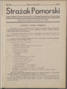 Strażak Pomorski 1934, R. 8 nr 3