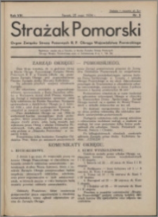 Strażak Pomorski 1934, R. 8 nr 5