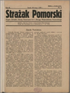 Strażak Pomorski 1935, R. 9 nr 2