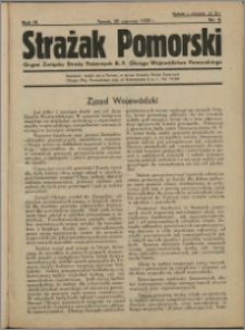 Strażak Pomorski 1935, R. 9 nr 6