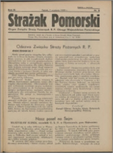 Strażak Pomorski 1935, R. 9 nr 8