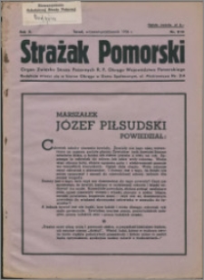 Strażak Pomorski 1936, R. 10 nr 9/10