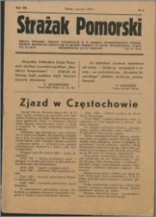 Strażak Pomorski 1939, R. 13 nr 6