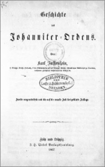 Geschichte des Johanniter-Ordens
