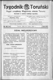 Tygodnik Toruński 1927, R. 4, nr 13