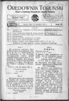 Orędownik Toruński 1927, R. 4, nr 14/15