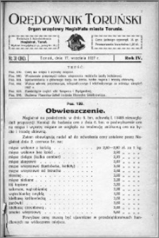 Orędownik Toruński 1927, R. 4, nr 38