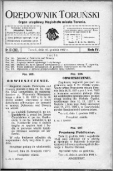 Orędownik Toruński 1927, R. 4, nr 50
