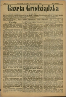Gazeta Grudziądzka 1911.01.14 R.18 nr 6 +dodatek