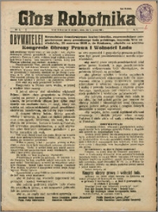 Głos Robotnika 1930, R. 11 nr 71
