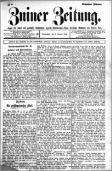 Zniner Zeitung 1904.08.06 R.17 nr 61