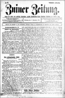 Zniner Zeitung 1904.11.09 R.17 nr 88
