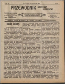 Przewodnik Naukowy i Literacki 1909, R. 10 numer na październik