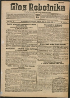 Głos Robotnika 1931, R. 12 nr 21